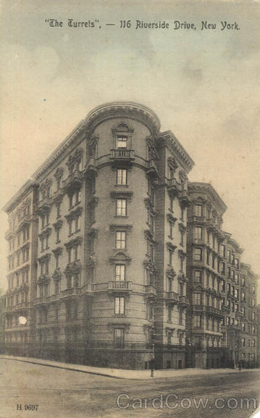 The Turrets, 116 Riverside Drive New York City