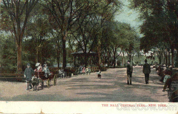 The Mall Central Park New York City