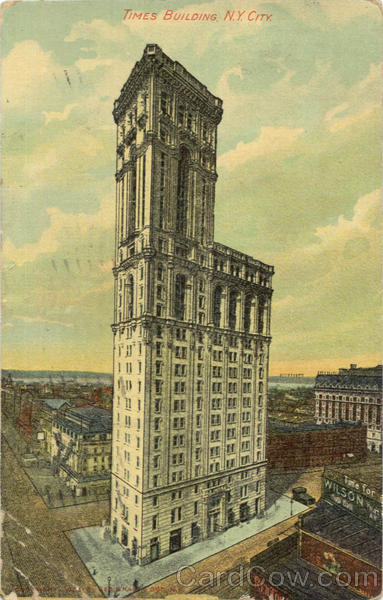 Times Building New York City