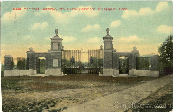 Read Memorial Gateway, Mt. Grove Cemetery Bridgeport Connecticut