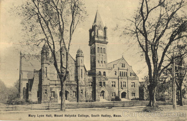 Mary Lyon Hall, Mount Holyoke College South Hadley Massachusetts