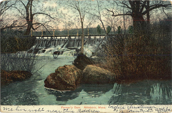 Farmer's Dam Attleboro Massachusetts
