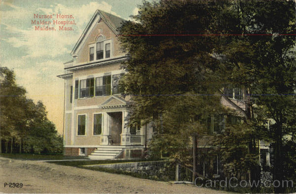 Nurses Home, Malden Hospital Massachusetts