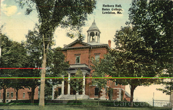 Hathorn Hall, Bates College Lewiston Maine