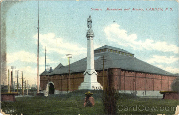Soldiers Monument And Armory Camden New Jersey