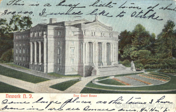 New Court House Newark New Jersey