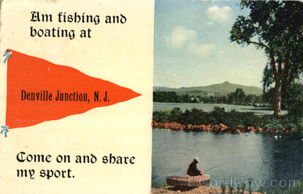 Am Fishing And Boating At Denville Junction New Jersey