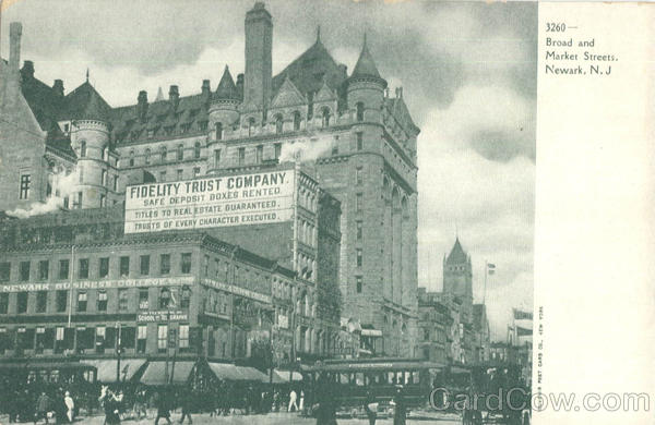 Broad And Market Street Newark New Jersey