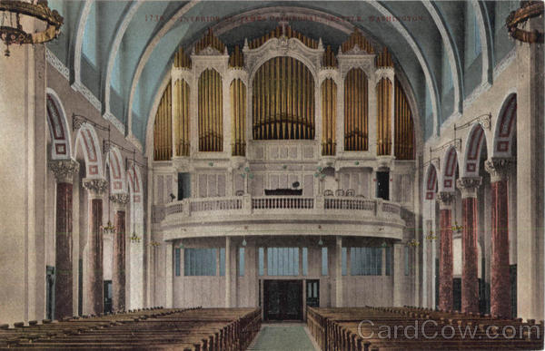 Interior St. James Cathedral Seattle Washington