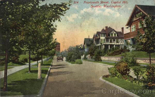 Capitol Hill, Fourteenth Street Seattle Washington