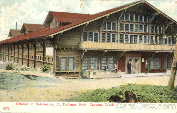 Exterior Of Natatorium, Pt. Defiance Park Tacoma Washington