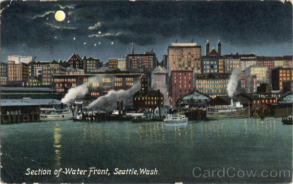 Section Of Water Front Seattle Washington