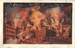 The San Francisco Disaster By Quake And Fire 1906 Postcard