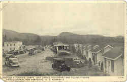 Seymour's Tourists Camps Postcard