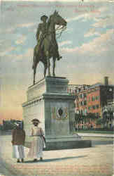 Hooker Monument, State House Grounds Postcard