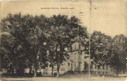 Manning School Postcard