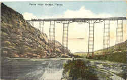 Pecos High Bridge Postcard