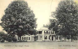Residence Of Paul Dwight Moody East Northfield, MA Postcard Postcard