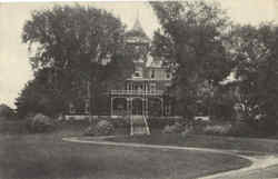 East Hall Postcard