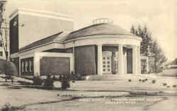 Kirby Memorial Theatre, Amherst College Massachusetts Postcard Postcard