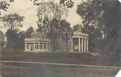 Amherst College Psi Upsillon House Postcard
