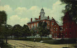 Court House And Jail Rockland, ME Postcard Postcard