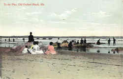To The Pier Old Orchard Beach, ME Postcard Postcard