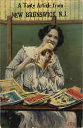 A Tasty Article From New Brunswick Postcard