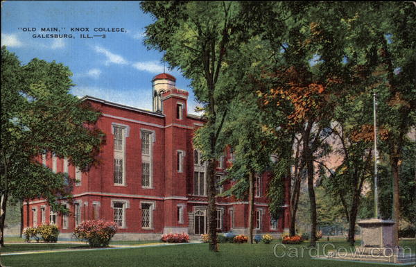 Old Main, Knox College Galesburg Illinois