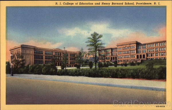 R. I. College of Education and Henry Barnard School Providence Rhode Island