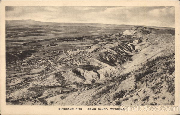 Dinosaur Pits, Como Bluff Medicine Bow Wyoming