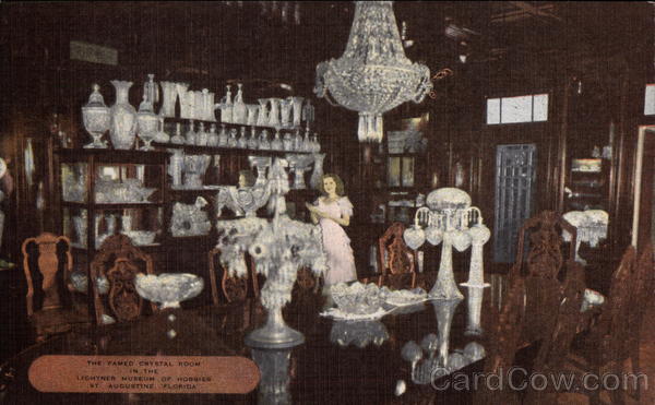 The famed Crystal Room in the Lightner Museum of Hobbies St. Augustine Florida