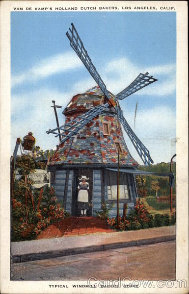 Van de Kamp's Holland Dutch Bakers, Los Angeles California