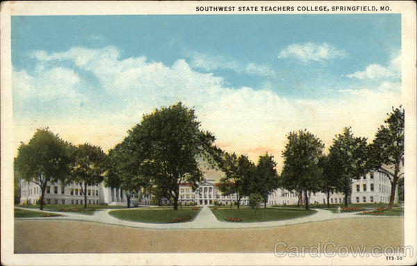 Southwest State Teachers College Springfield Missouri