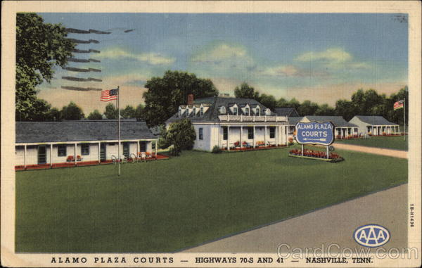 Alamo Plaza Courts, Highways 70-S and 41 Nashville Tennessee