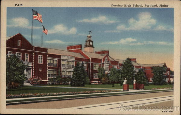 Deering High School Portland Maine