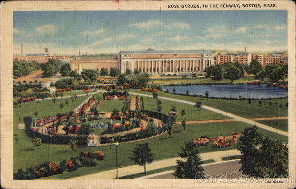 Rose Garden in the Fenway Boston Massachusetts