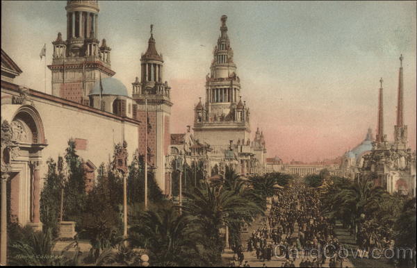 Palm Avenue, Pan-Pac Int'l Expo San Francisco California