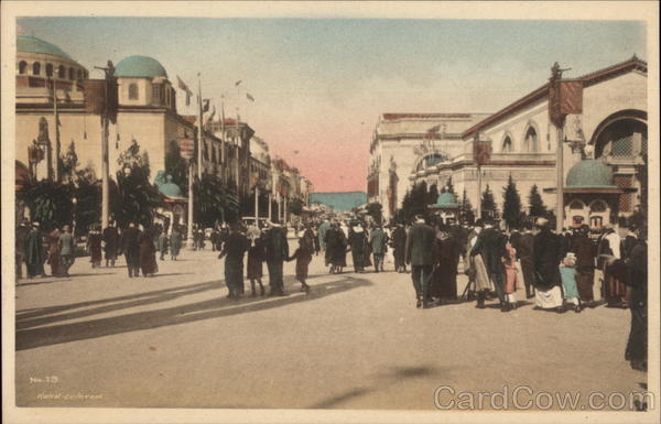 Avenue of Progress San Francisco California 1915 Panama-Pacific Exposition