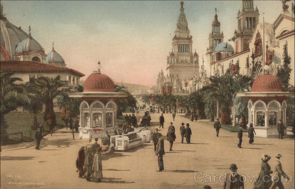 Palm Avenue San Francisco California 1915 Panama-Pacific Exposition