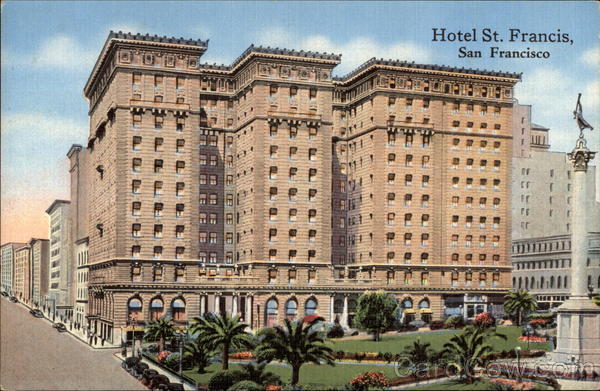 Hotel St. Francis San Francisco California