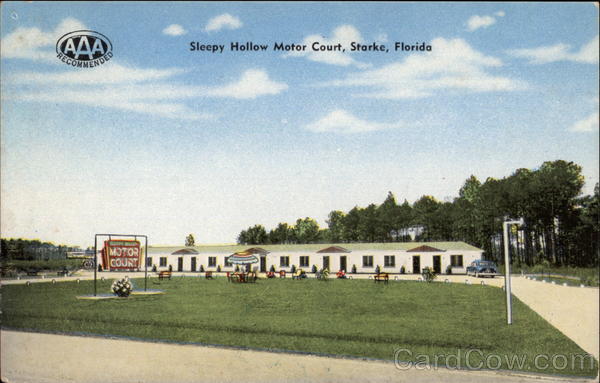 Sleepy Hollow Motor Court Starke Florida