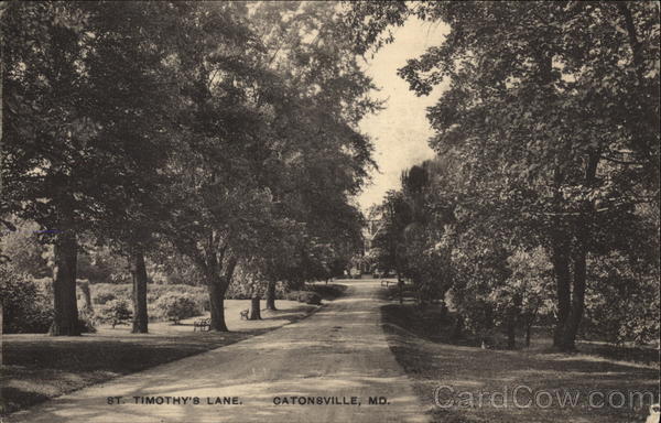 St. Timothy's Lane Catonsville Maryland