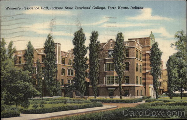 Women's Residence Hall, Indiana State Teachers' College Terre Haute