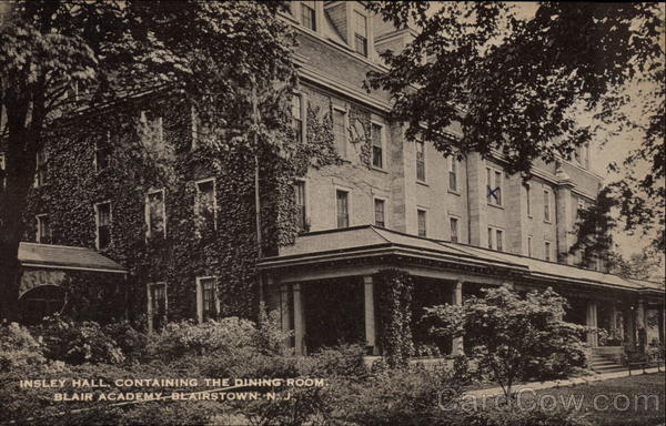 Insley Hall Blairstown New Jersey