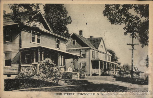 High Street Unionville New York