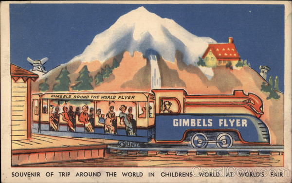 Souvenir of Trip Around the World in Childrens World at World's Fair New York