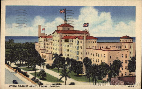 British Colonial Hotel Nassau Bahamas Caribbean Islands