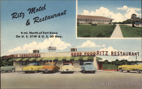 Ritz Motel & Restaurant Muldraugh Kentucky