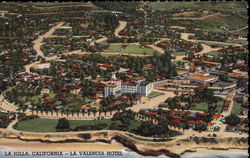 La Valencia Hotel La Jolla, CA Postcard Postcard